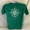 Adult Short-sleeved T-shirt with compass