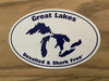 Sticker, Great Lakes, Unsalted
