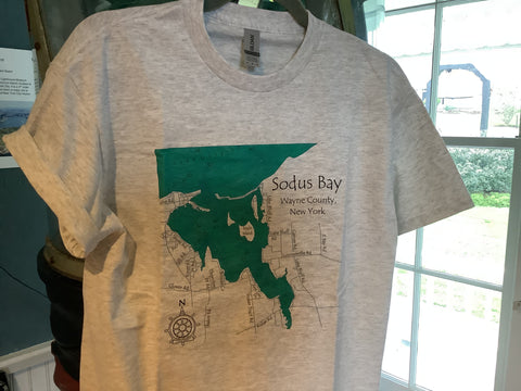 Adult short sleeve t shirt - Map