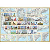 United States Lighthouses Map (Inside)